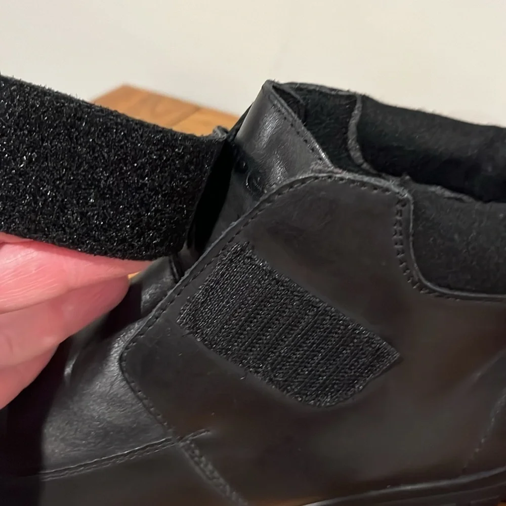 Proper Women’s Delaney Strap Black Ankle Boots Size 10 Narrow.